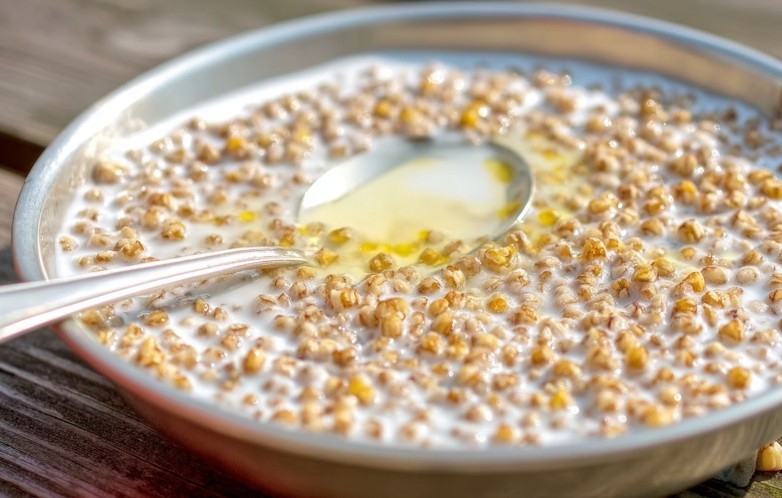 гречка на молоці