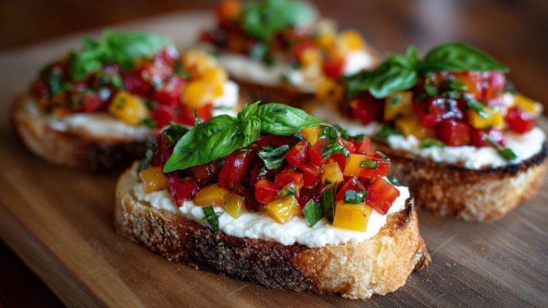 Брускетта з помідорами