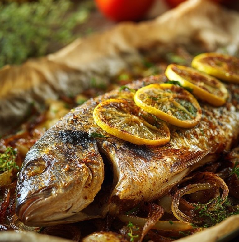 Дорадо в духовці — Основна страва