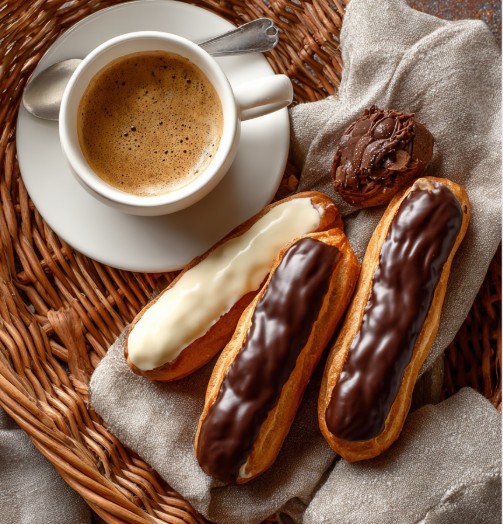 Еклери з кремом — Вечеря