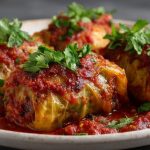 Голубці домашні з м’ясом та рисом