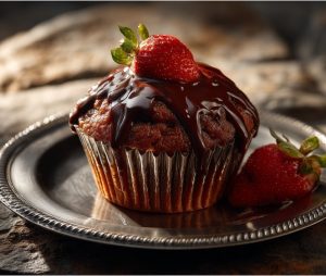 Кекс з шоколадом