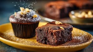 Кекс з шоколадом