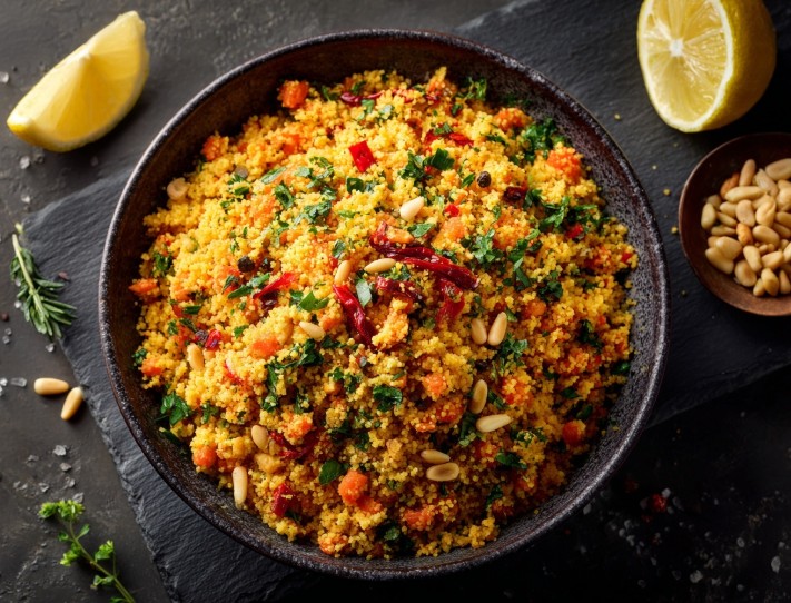 Кускус із овочами