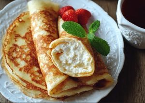 Млинці з сиром