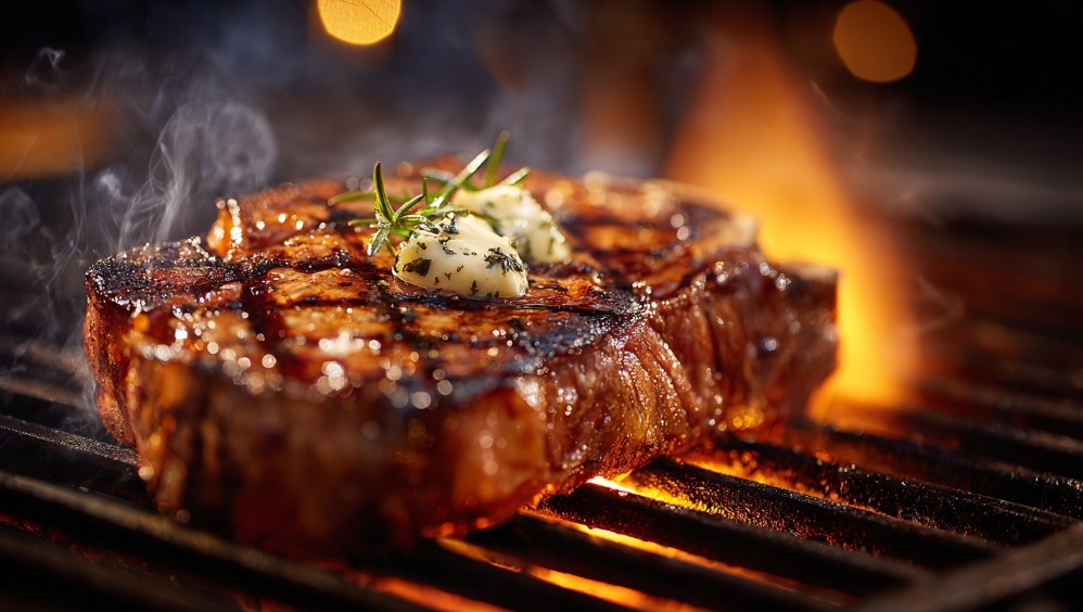 Соковите ароматне м'ясо на грилі