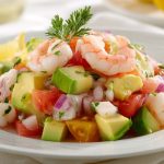 Салат з креветками