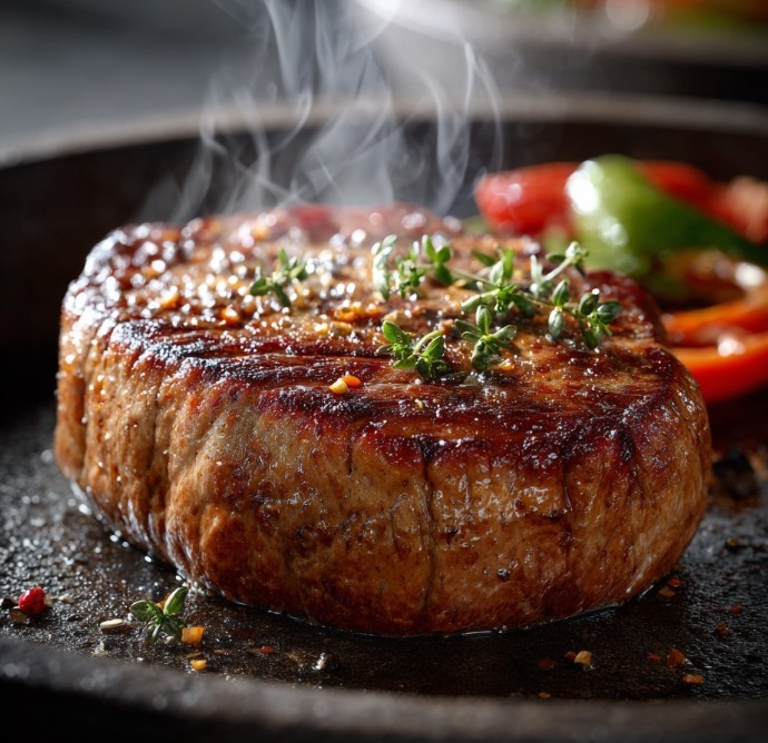 Стейк із яловичини — Гаряча страва
