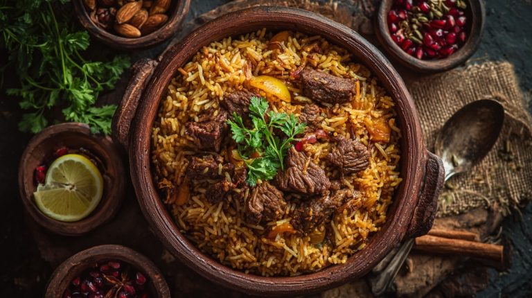 Узбецький плов з вівці