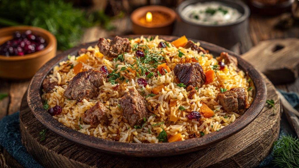 Узбецький плов з вівці