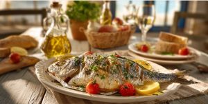 Запечена риба з лимоном