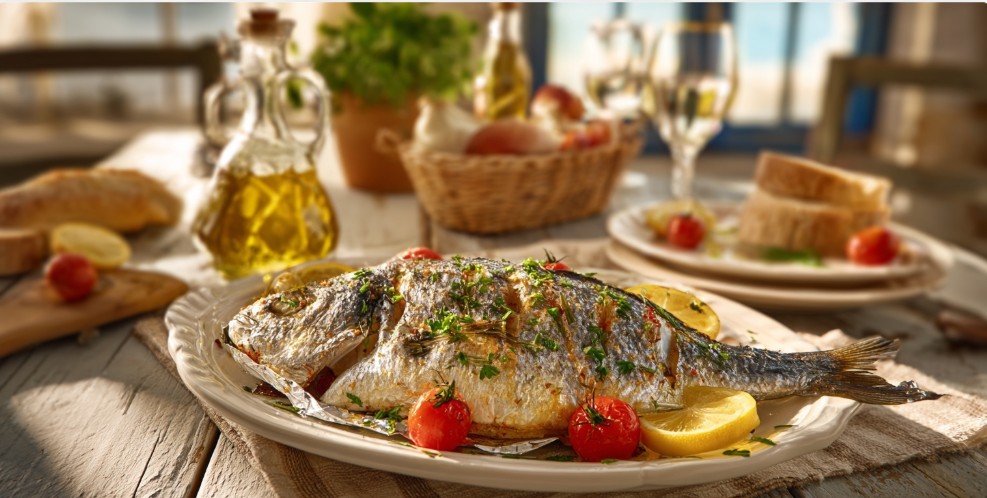 Запечена риба з лимоном