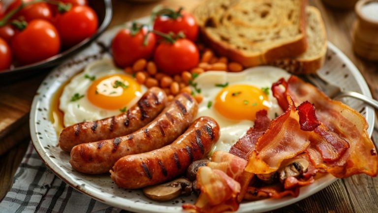 Англійський сніданок — Сніданок