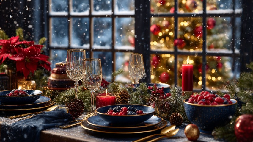 делікатес - свіжі ягоди на різдвяний стіл