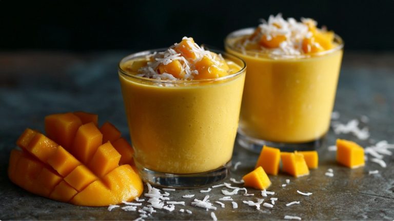 Мус із манго — легкий домашній десерт — Десерт