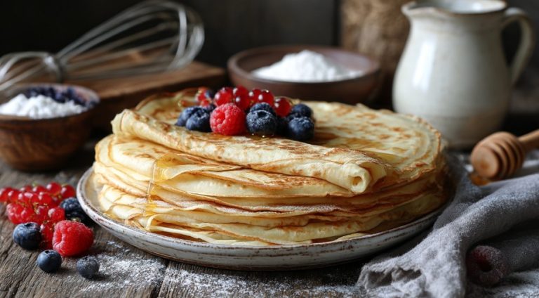 Млинці на кефірі — Випічка