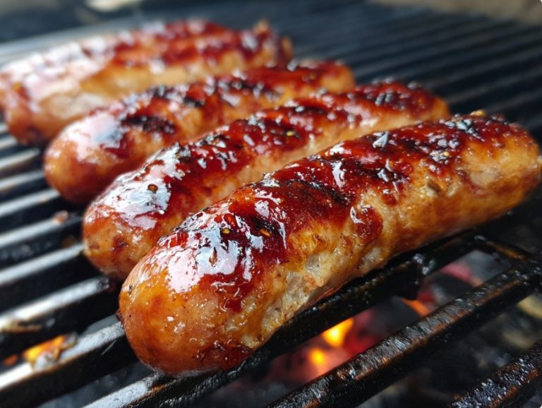 Kiełbaski z grilla — Grill