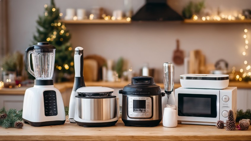 Кухонна техніка для приготування до Різдва: блендер, міксер, мультиварка та мікрохвильова піч