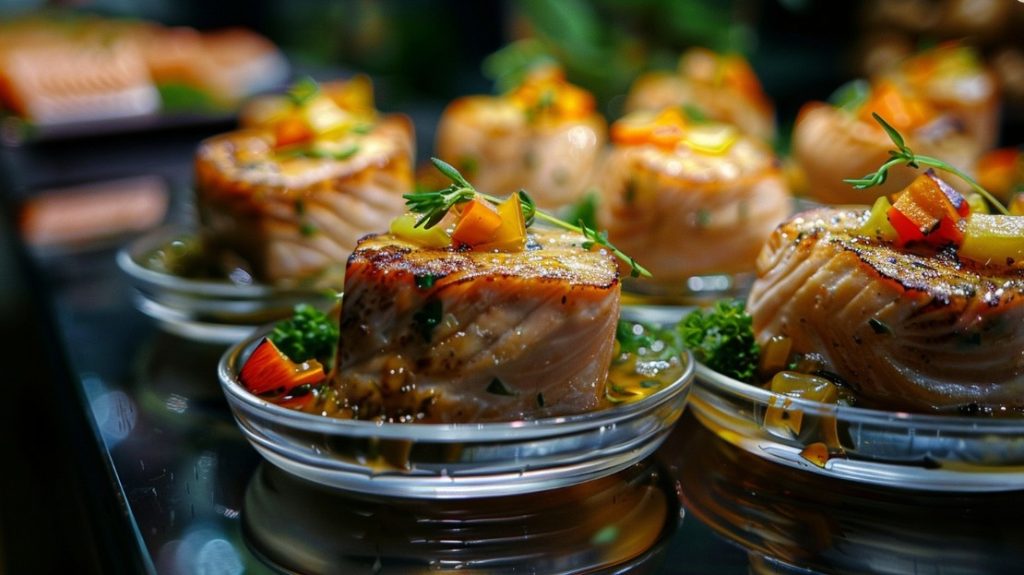 Лосось у сучасній ресторанній подачі