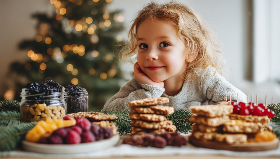Новорічні солодощі для дітей без