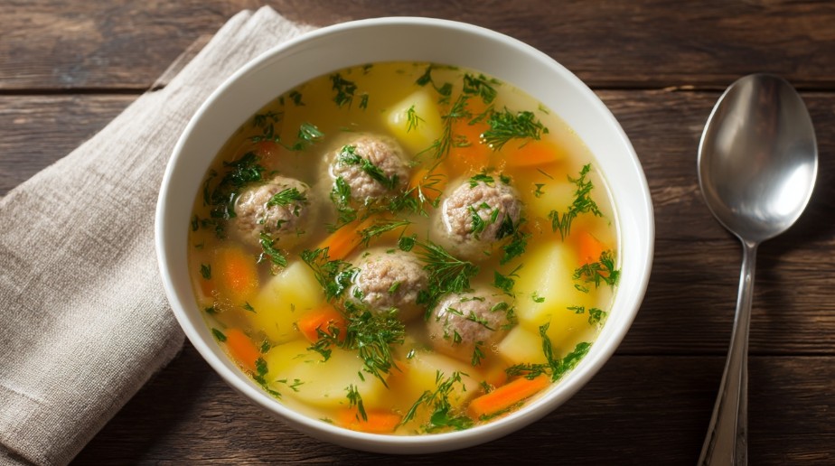 Оптимальний час після закидання фрикадельок — 10-15 хвилин на легкому кипінні