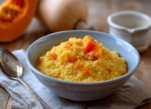 Каша пшоняна з гарбузом