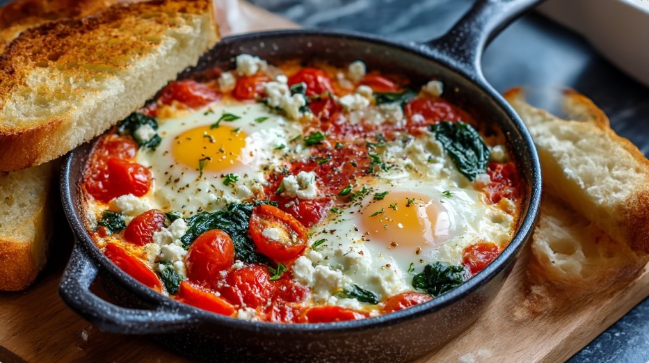 Шакшука як повноцінний прийом їжі