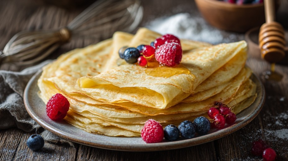 Смачні млинці на кефірі 