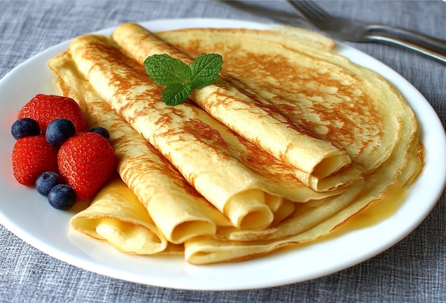 Смачні млинці на кефірі