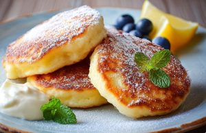 Сирники з лимонною цедрою для свіжості