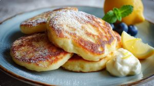 Serniki z nutą cytryny dla świeżości