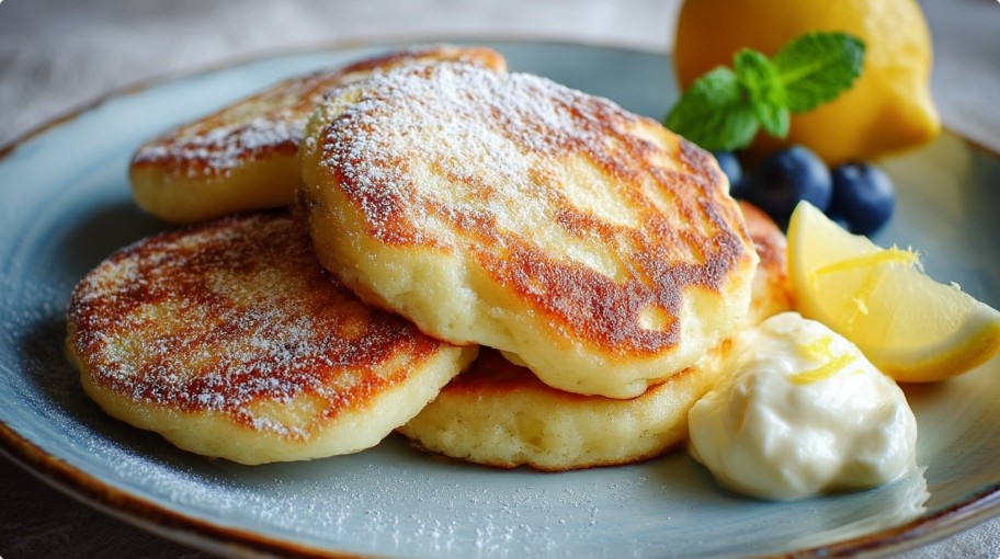 Сирники з лимонною цедрою для свіжості