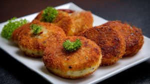 Товченики з картоплі смажені