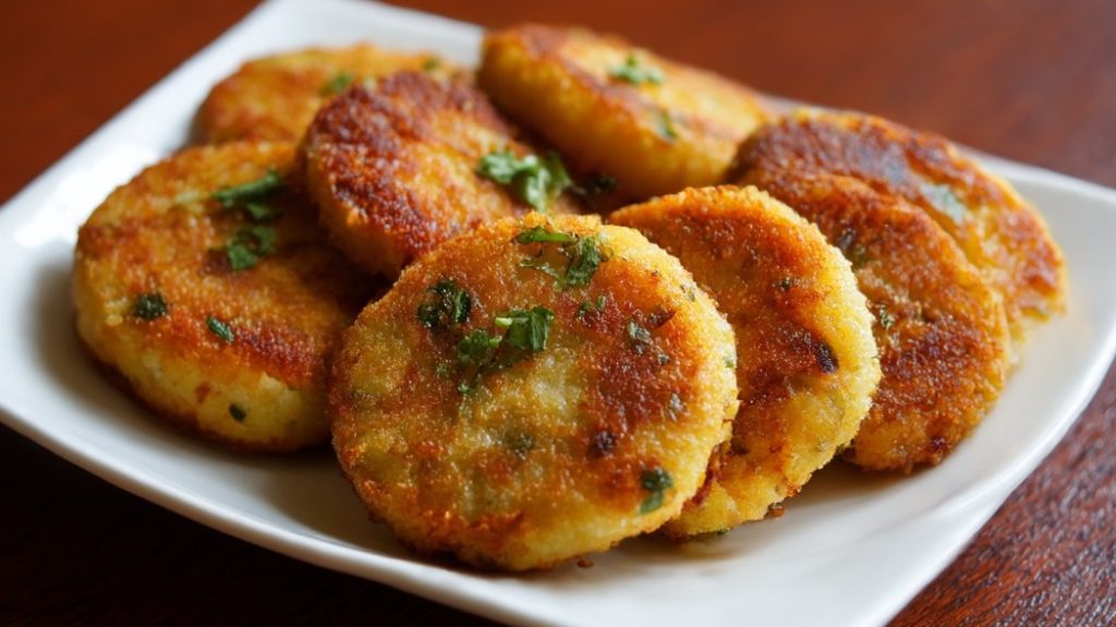 Товченики з картоплі смажені