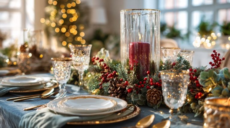 Як оформити стіл на Новий рік, щоб гості сказали “вау”: секрети простого декору