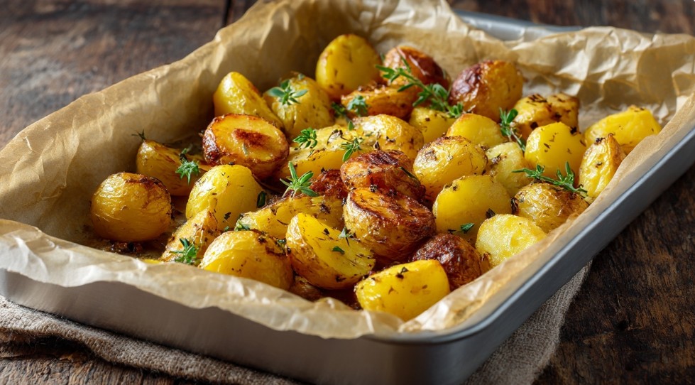 Запечена картопля по-козацьки – це традиційна українська страва,