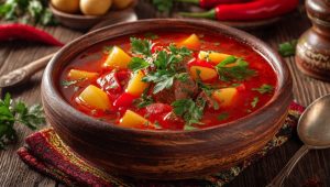 Бограч на два види м’яса, як варю для своїх