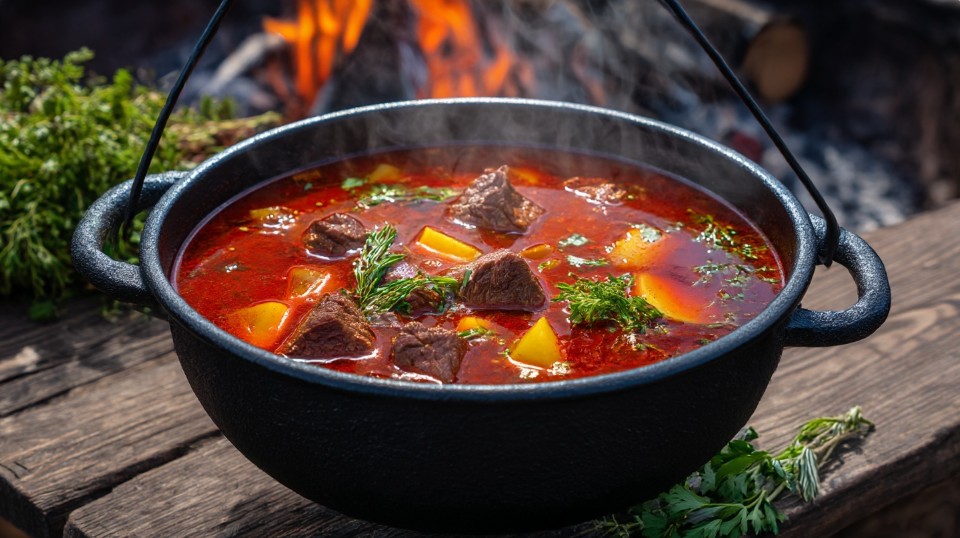 Бограч у мене завжди асоціюється з великим казаном і довгим вечором