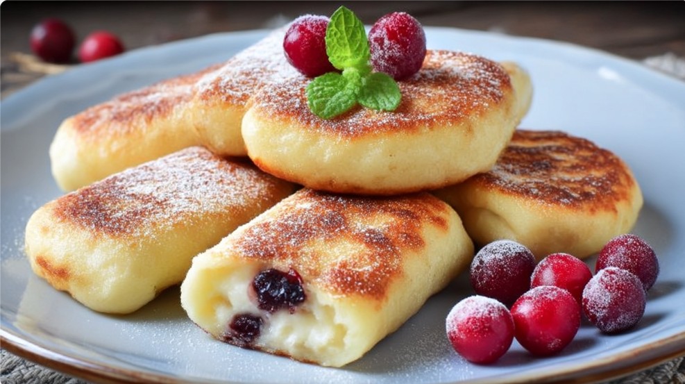 Цей рецепт сирників з журавлиною з легкою кислинкою є справжнім символом української кухні.