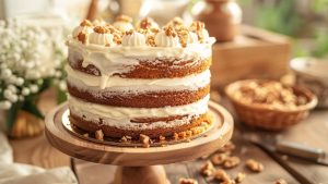 Дайте пирогу охолонути в холодильнику перед подачею на стіл.