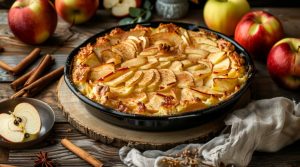 Дайте запіканці з сиру та яблук охолонути перед нарізанням на порції.