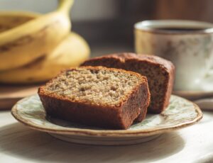Банановий хліб на кефірі: швидко, просто, смачно