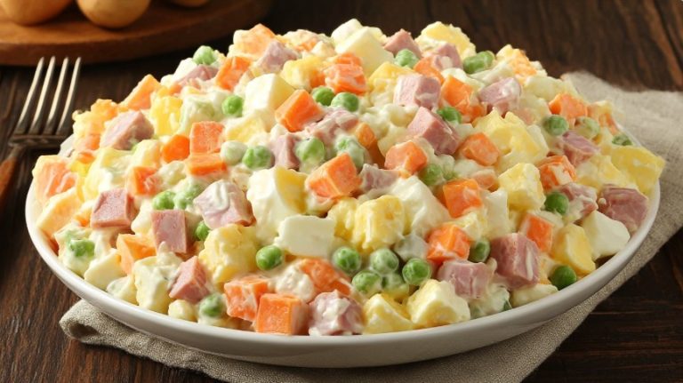 Класичний «Олів’є», без якого не буває свята — Салати