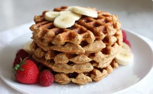 Фітнес-вафлі з вівсяного борошна