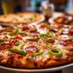 Гостра піца з чилі та салямі