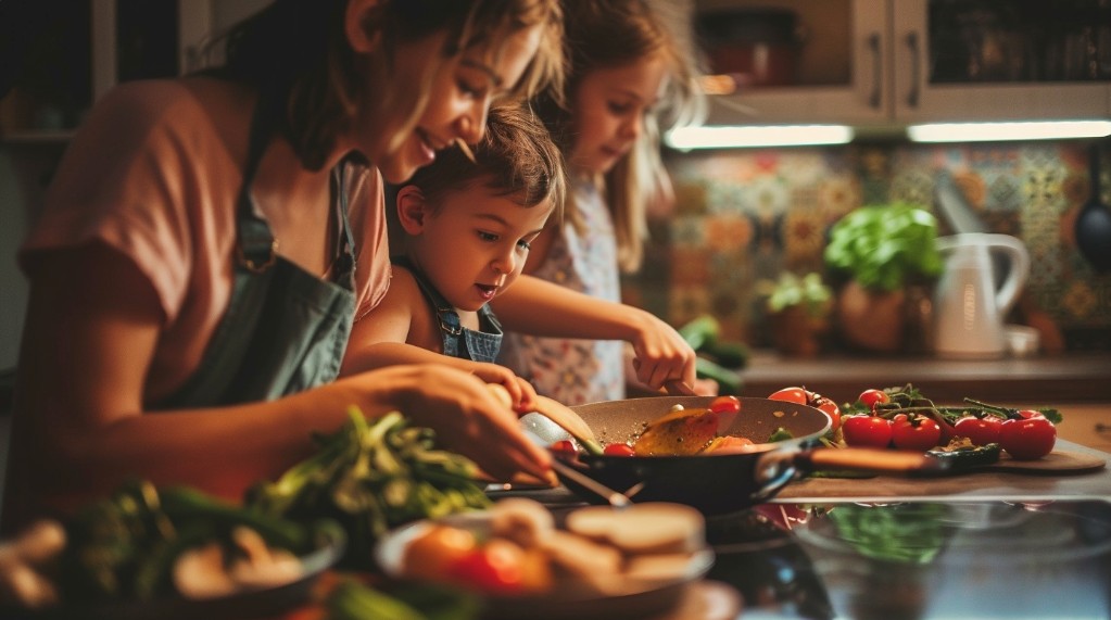 Готування з дітьми — це не про ідеальні страви, а про маленькі перемоги, спільні відкриття й навіть про невеликі поразки. 