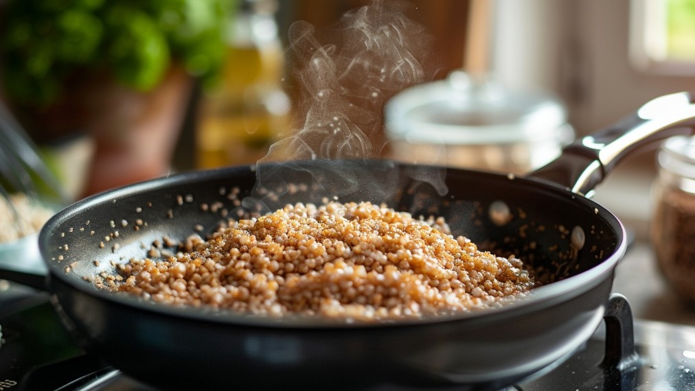 Інколи я варив гречку в глибокій сковорідці