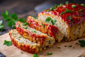 Juicy Classic American Meatloaf
