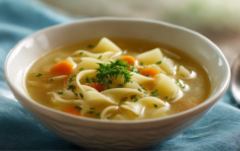 Картопляний суп із локшиною