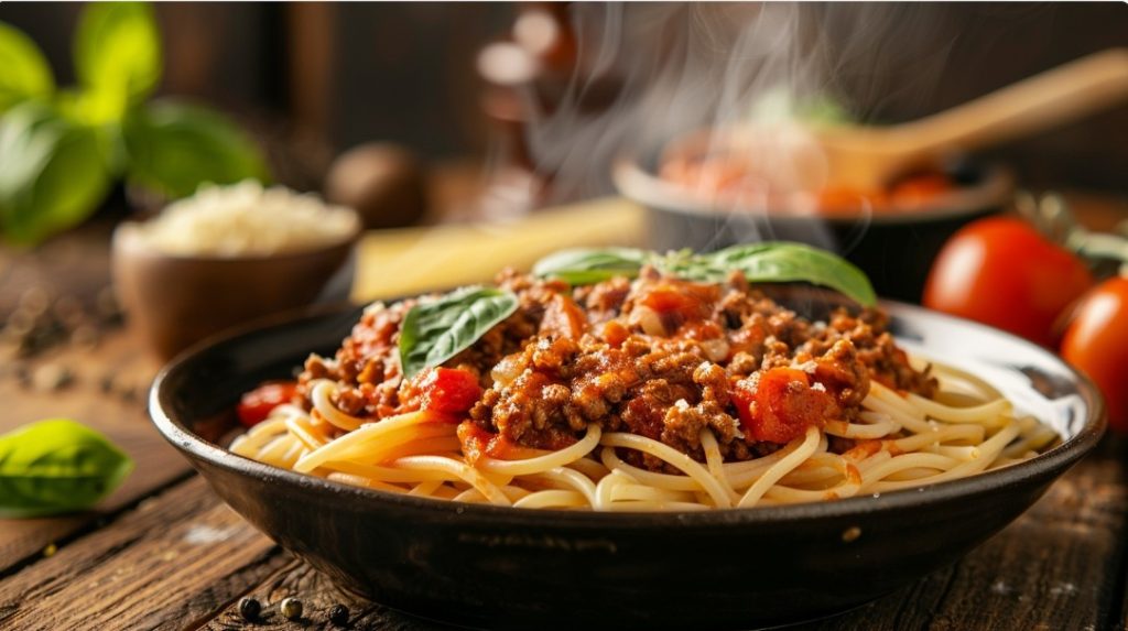 Класичне болоньєзе з томатами